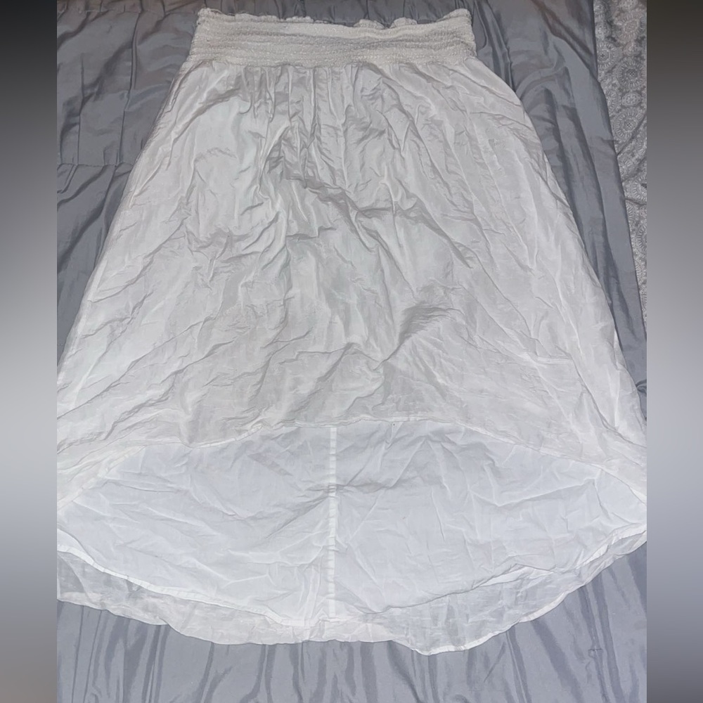 vintage white ann taylor skirt